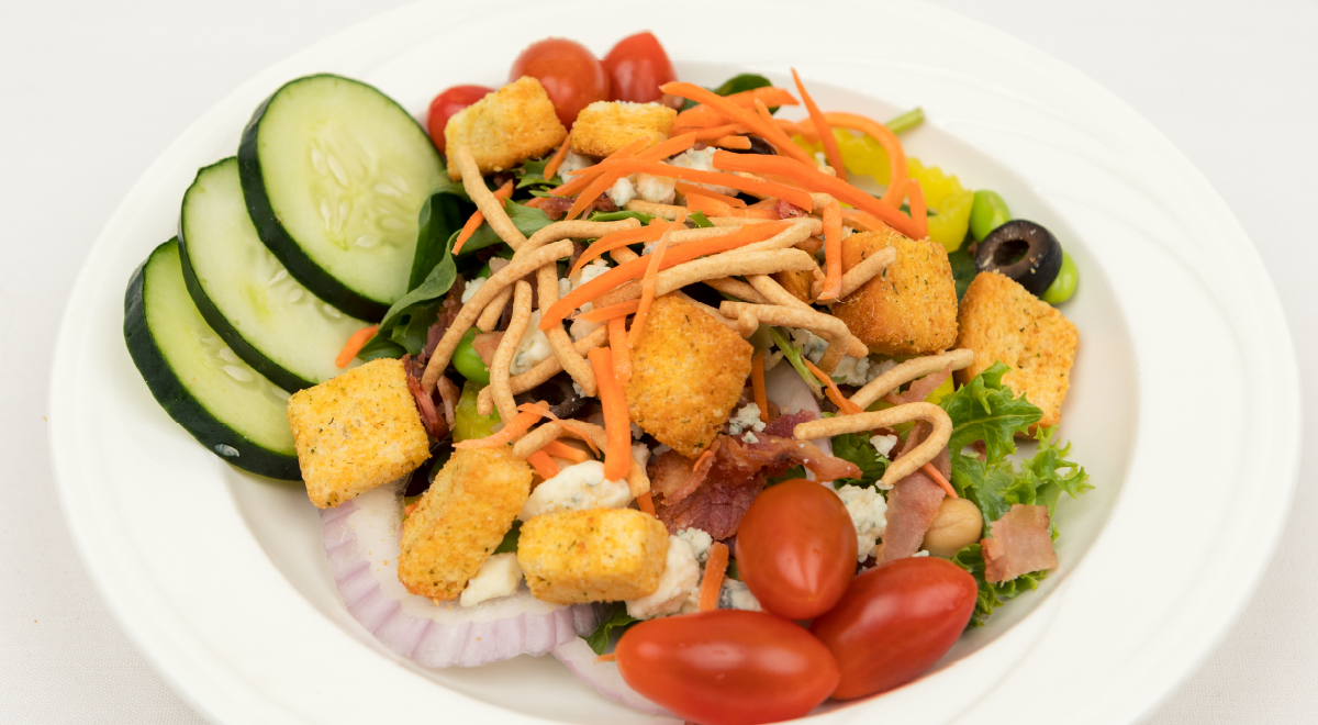 Salad food photography