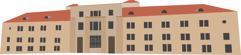 Digital drawing of Waters Residence Hall