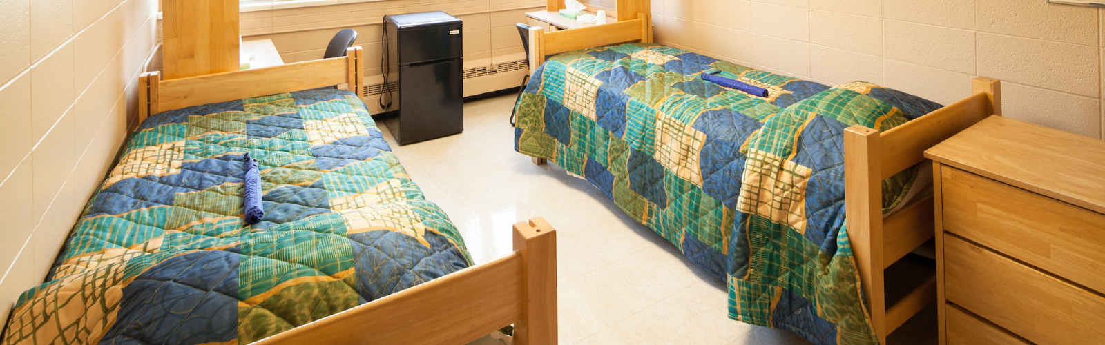 Conference residence room set-up