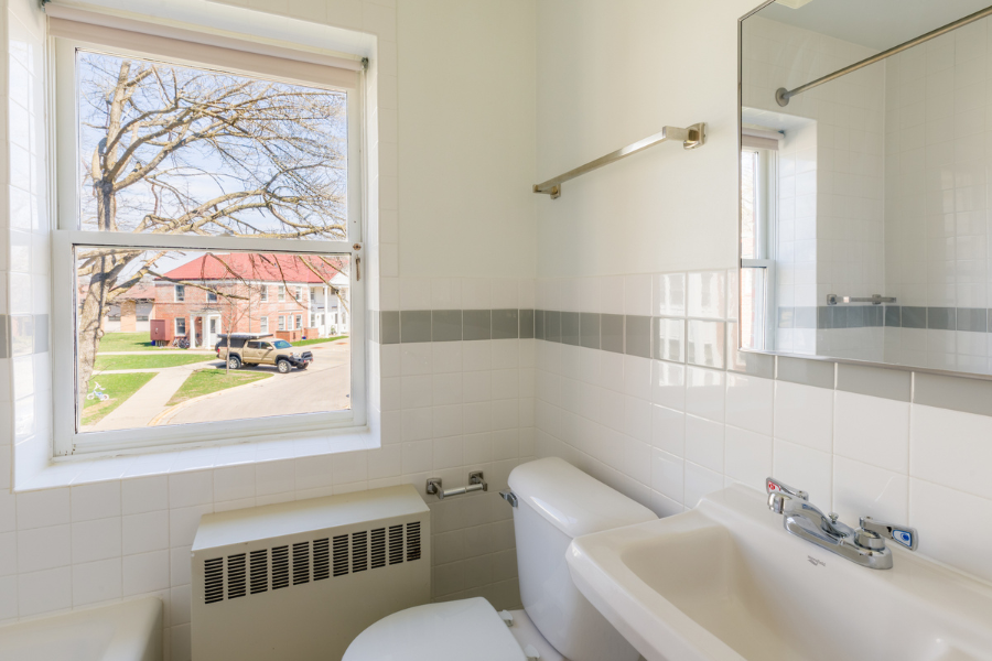 Bathroom with window