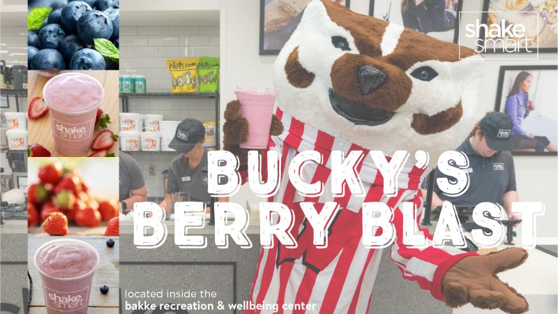shake smart's Bucky's Berry Blast