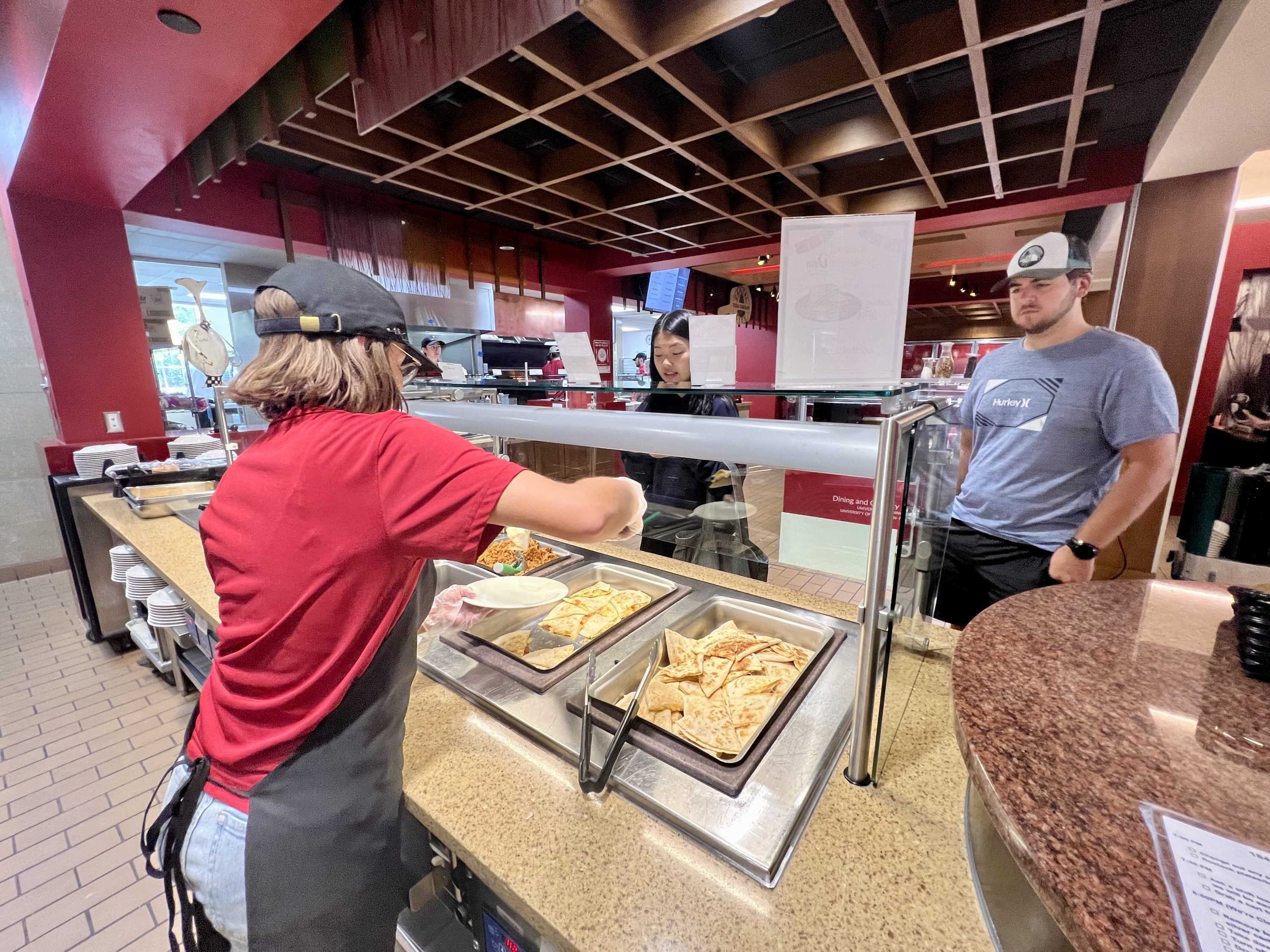 Serving Quesadillas