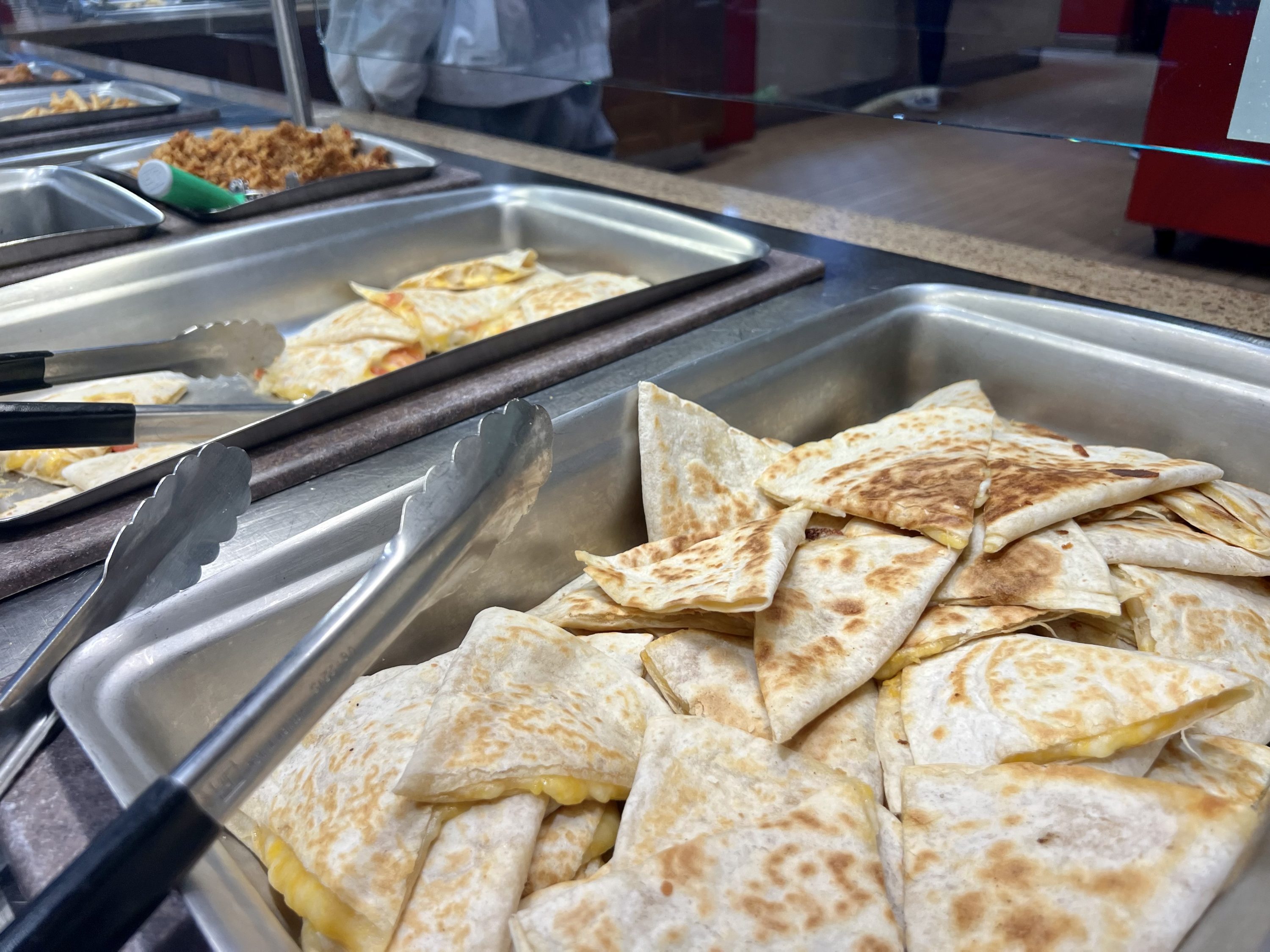 Quesadillas up close