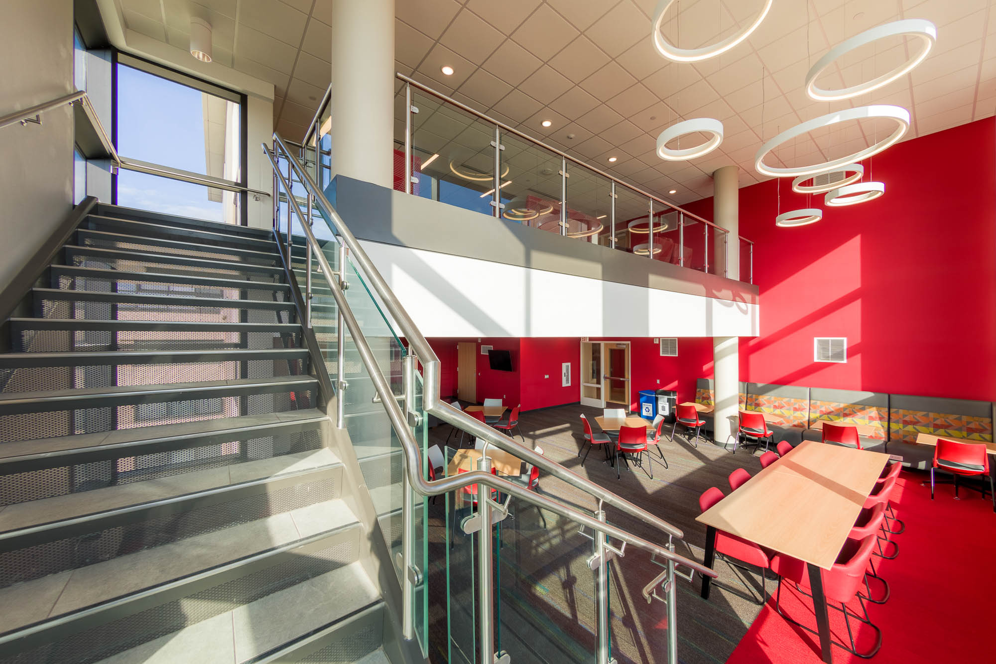 A resident lounge in Sellery Residence Hall