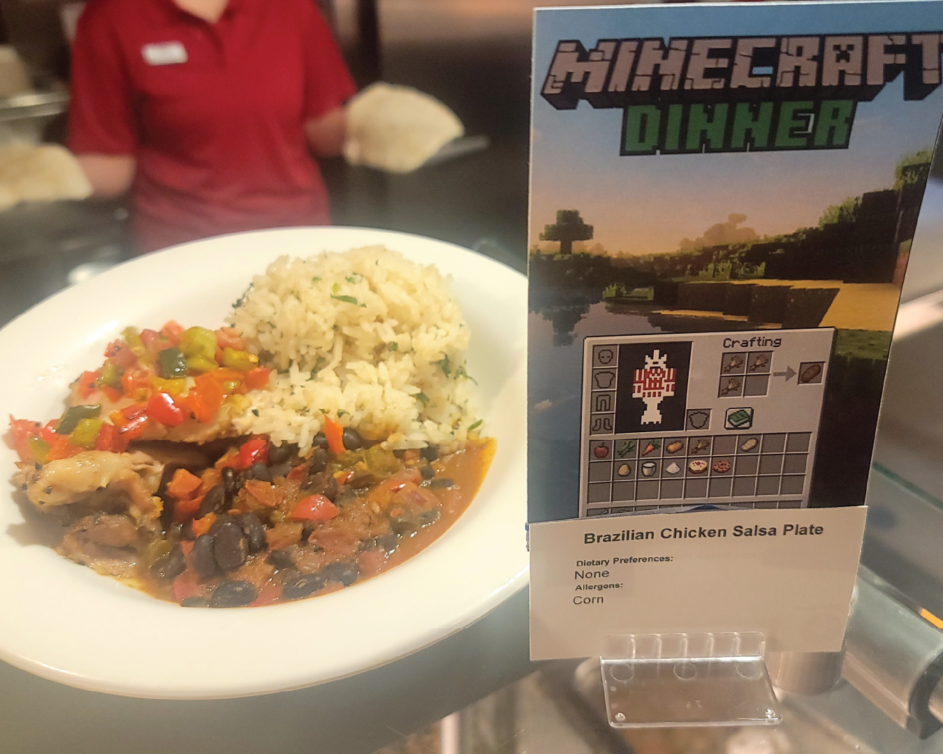 Minecraft Dinner Food
