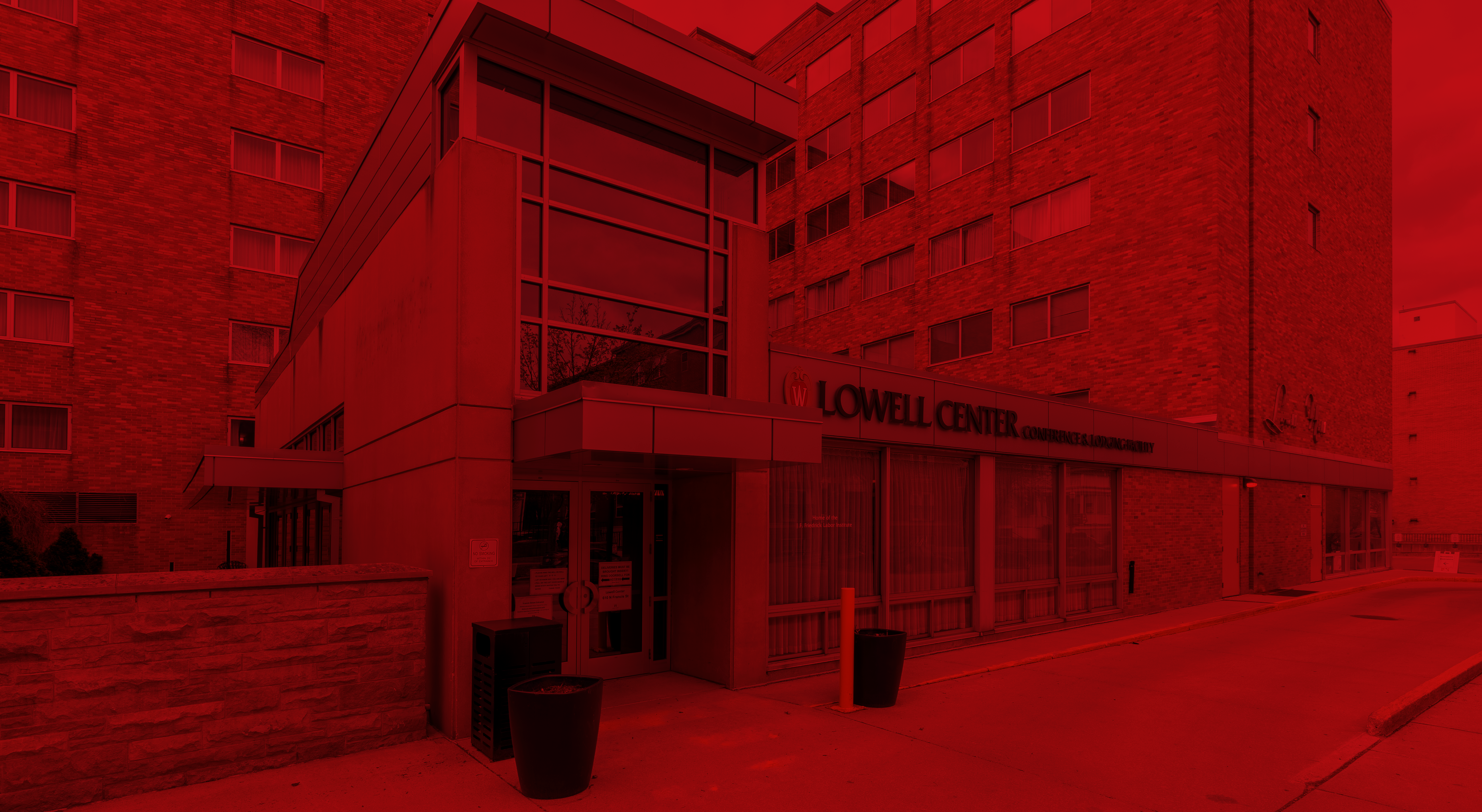 Lowell Center Exterior Red