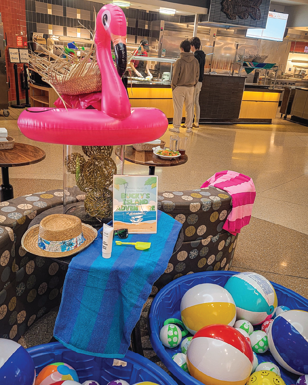 Bucky's Island Adventure Decor