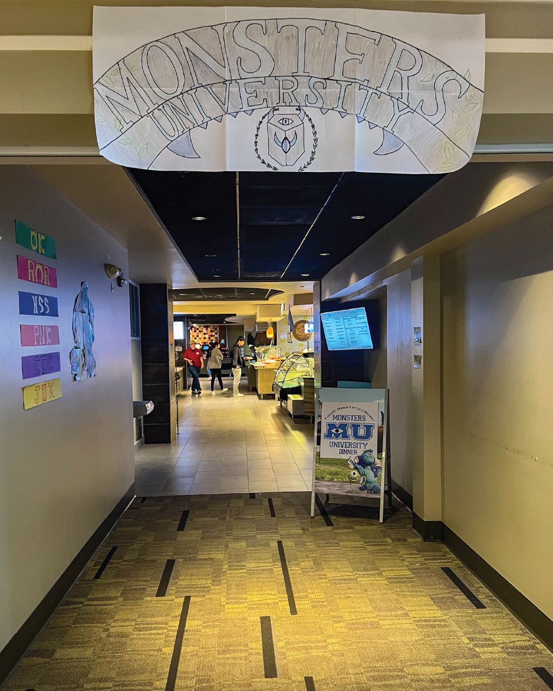 Monsters University Decor