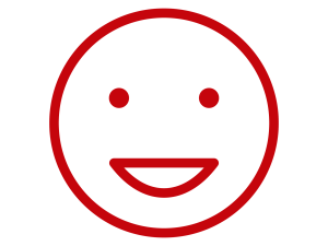 Smiling face icon