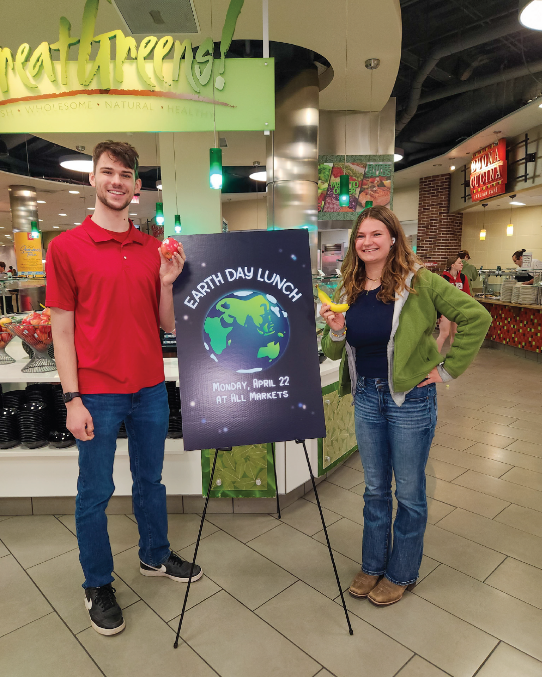 Earth Day Lunch Staff