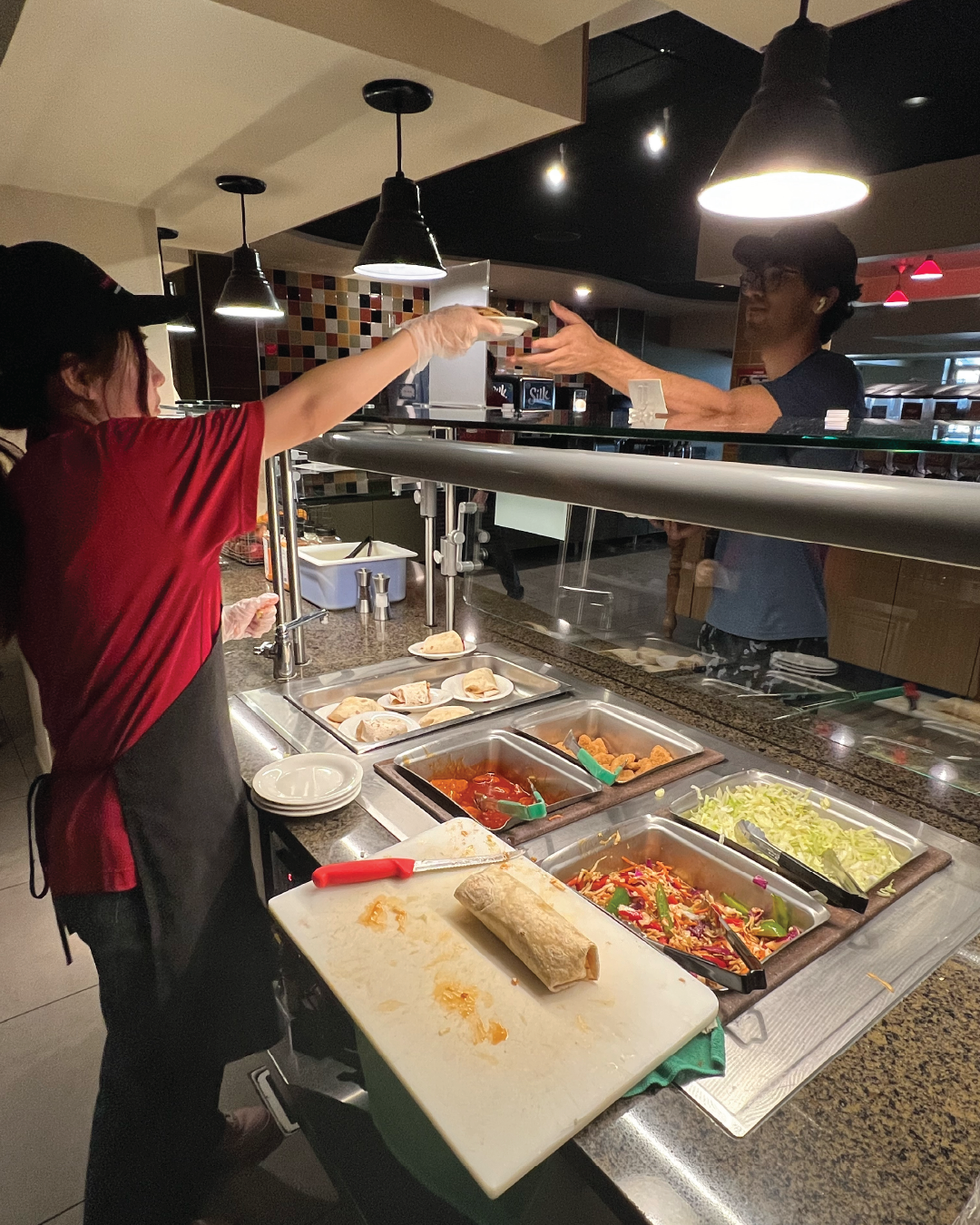 Earth Day Lunch Staff
