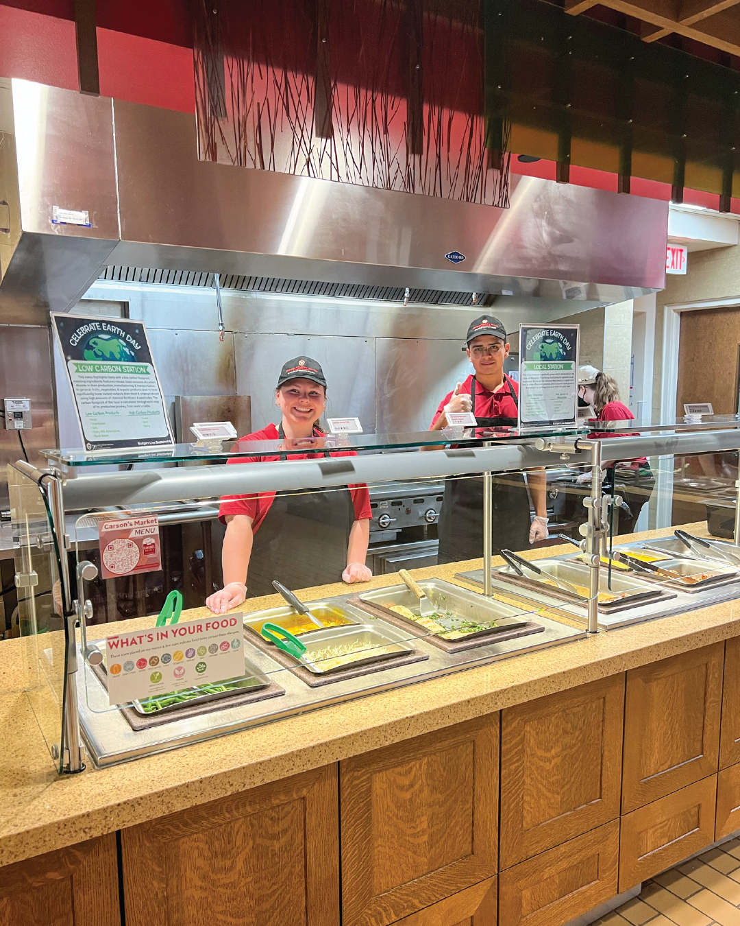 Earth Day Lunch Staff