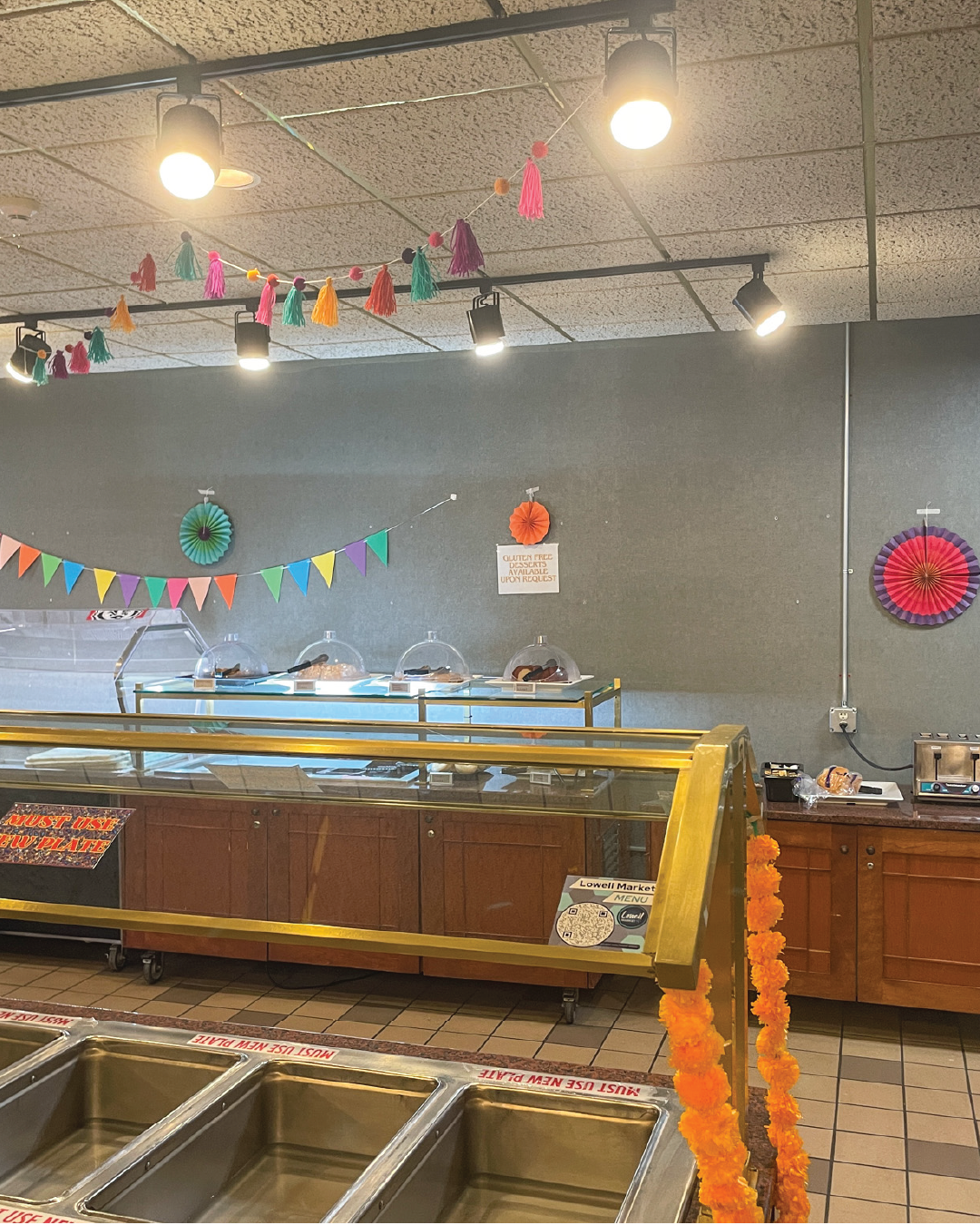 Holi Lunch Celebration Decor