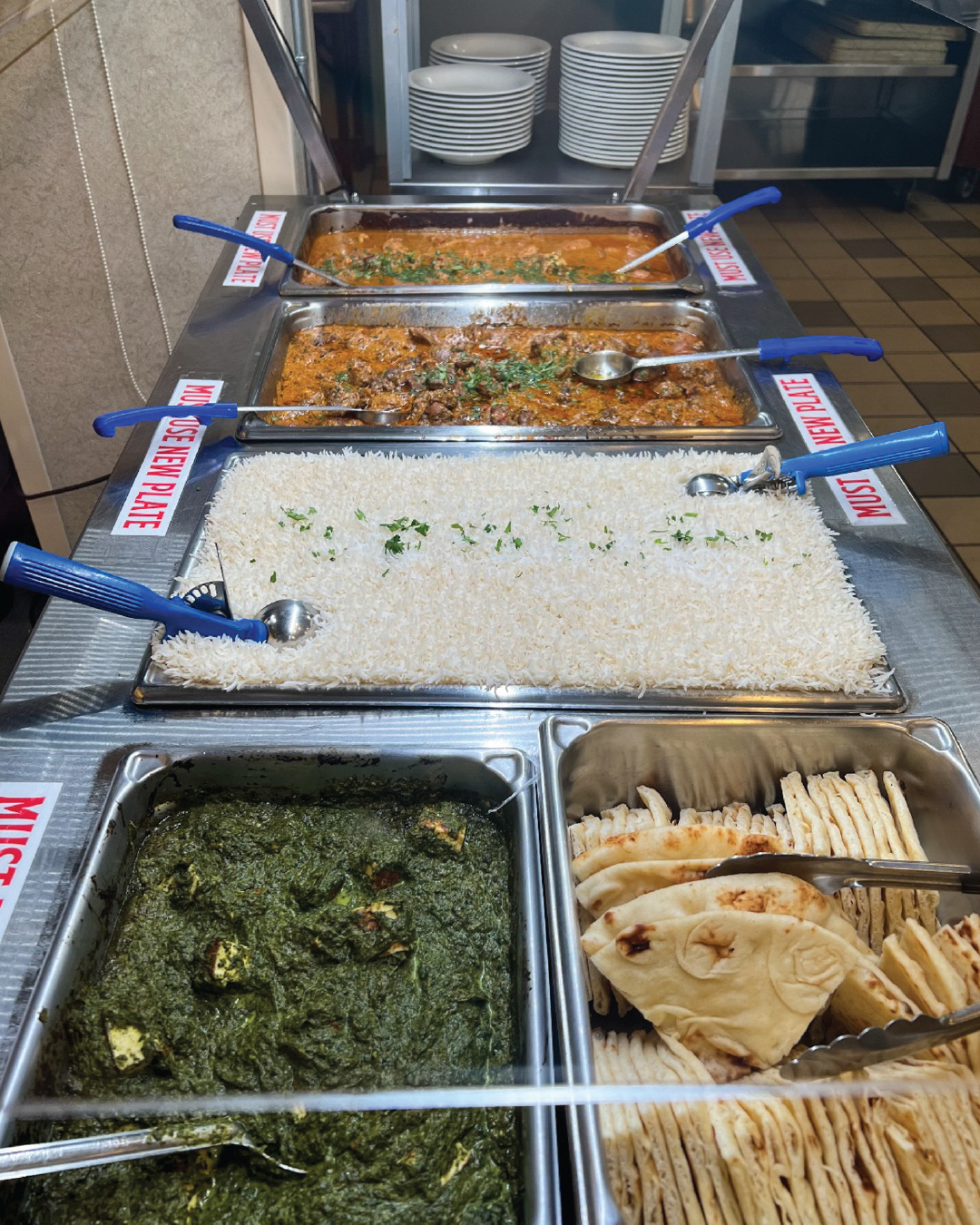 Holi Lunch Celebration Food