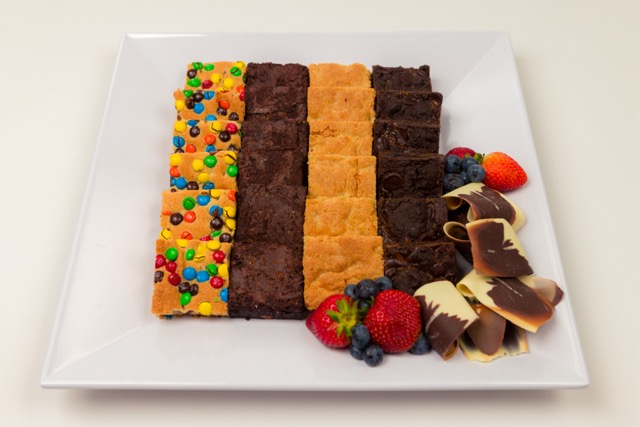 Dining Catering Blondies & Brownies Platter