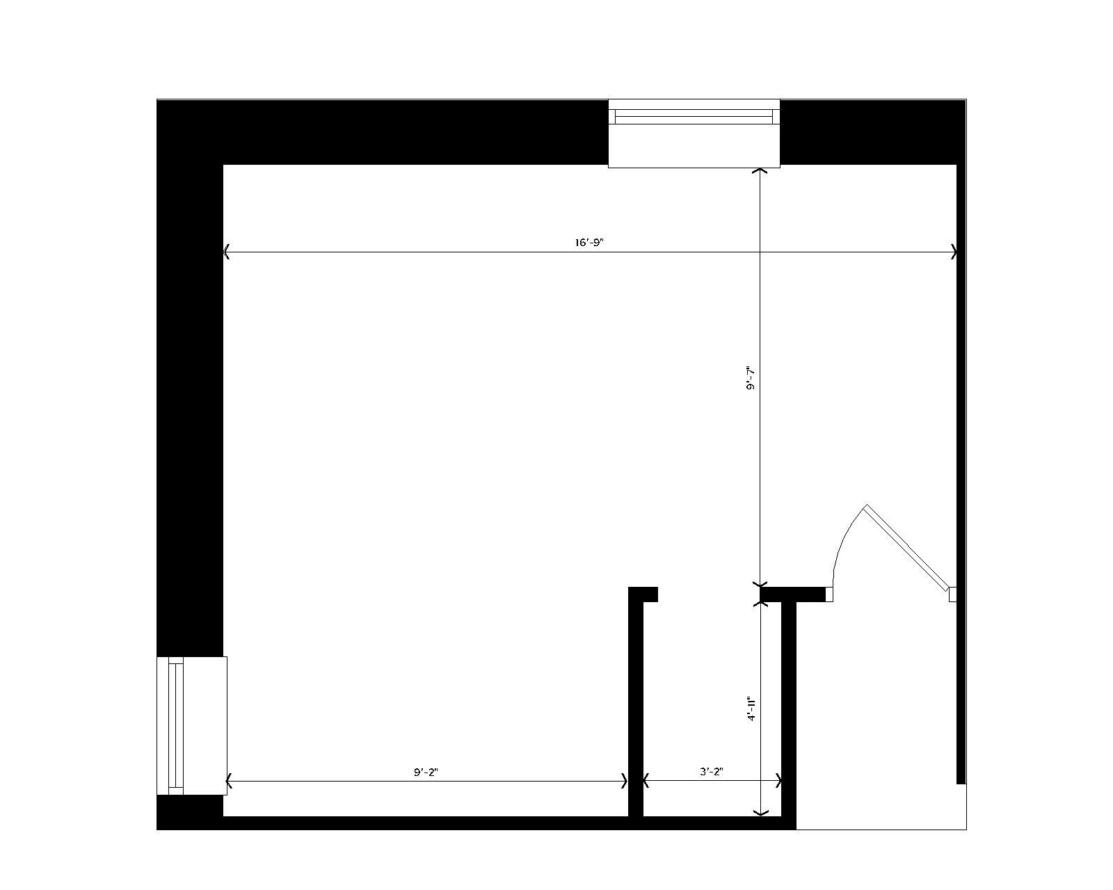 Adams Double Type A room dimensions
