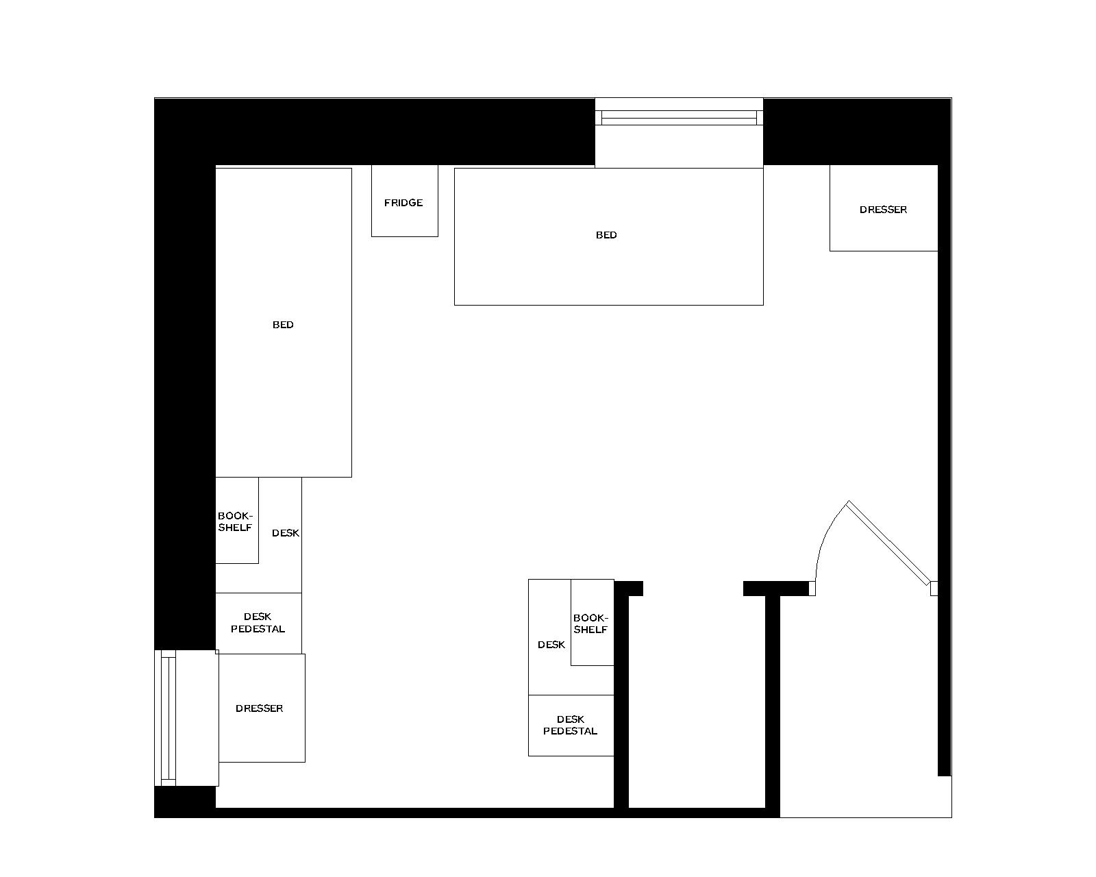 Adams Double Type A room furniture