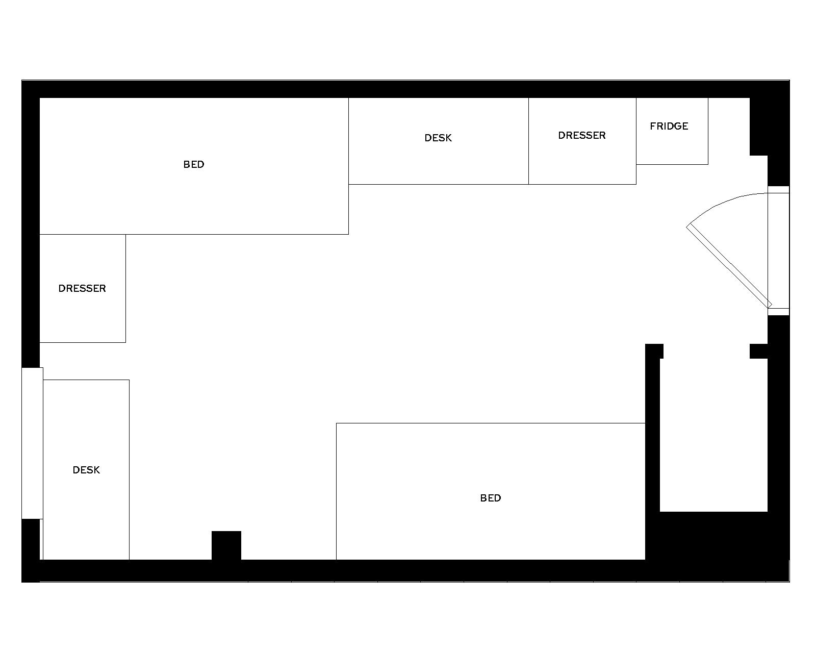 Barnard Double Type A room furniture