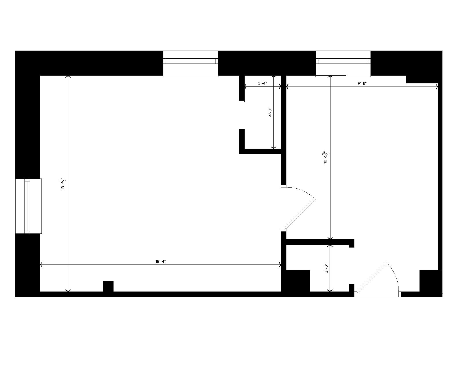 Barnard Double Type B room dimensions