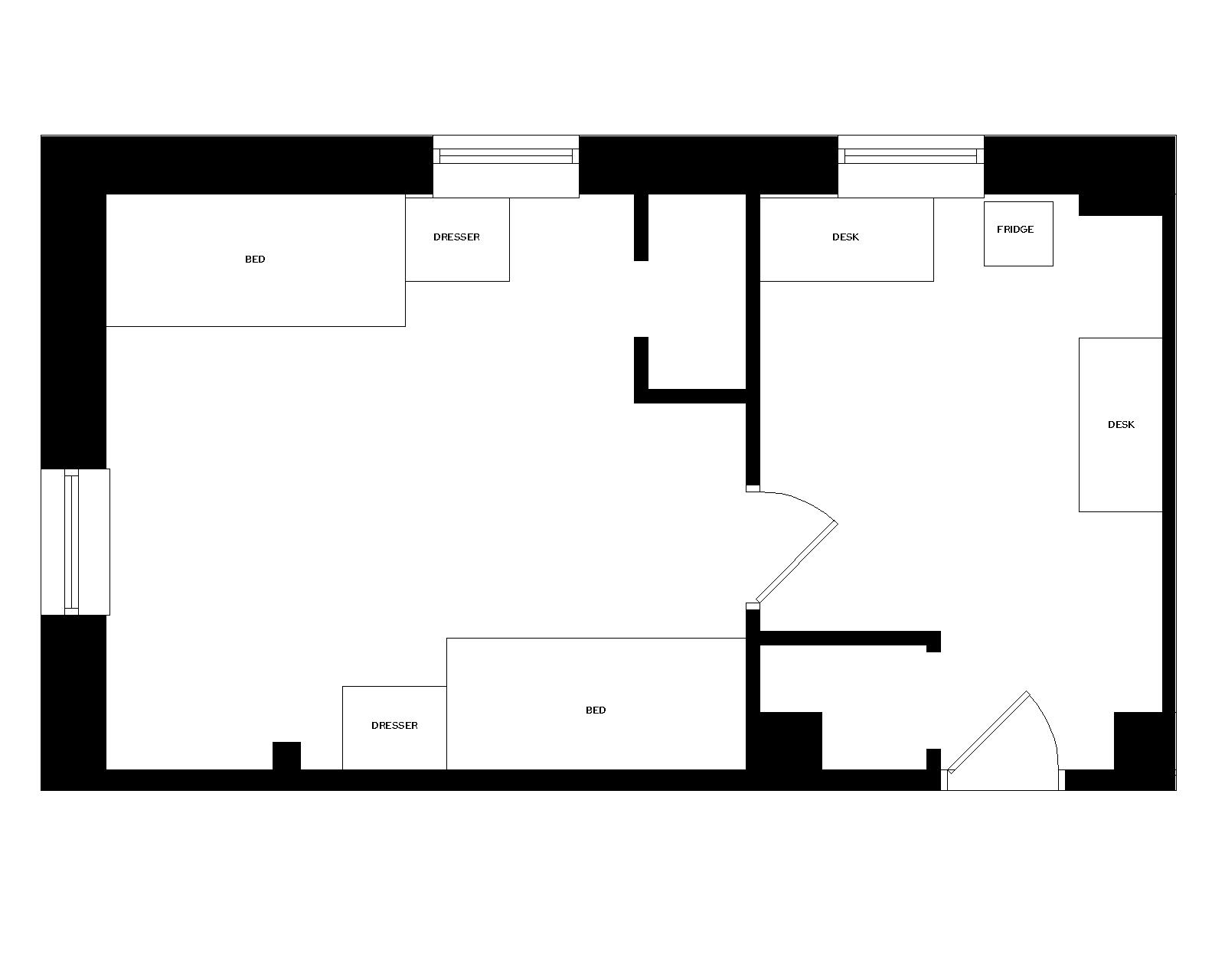 Barnard Double Type B room furniture