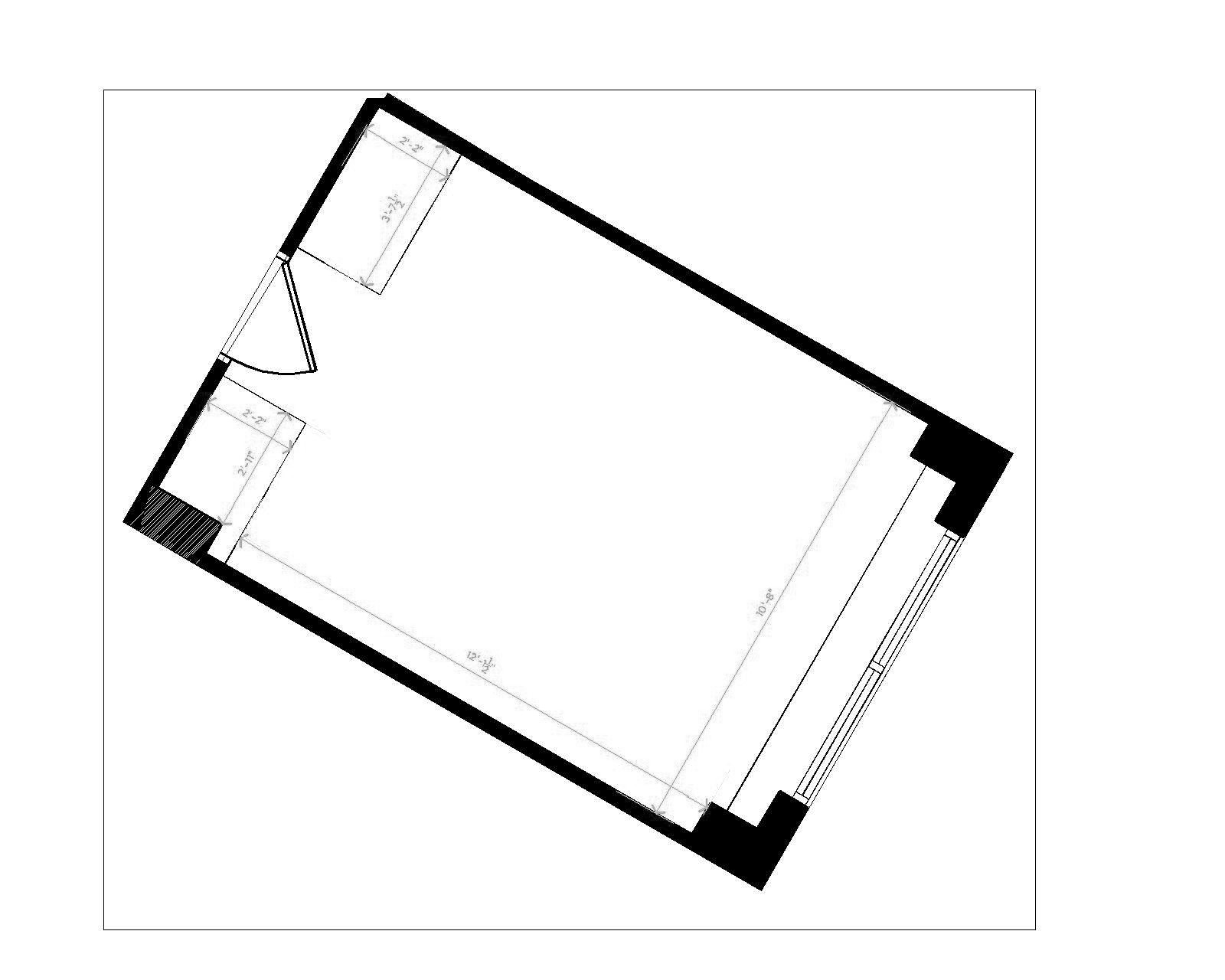 Chadbourne Double room dimensions