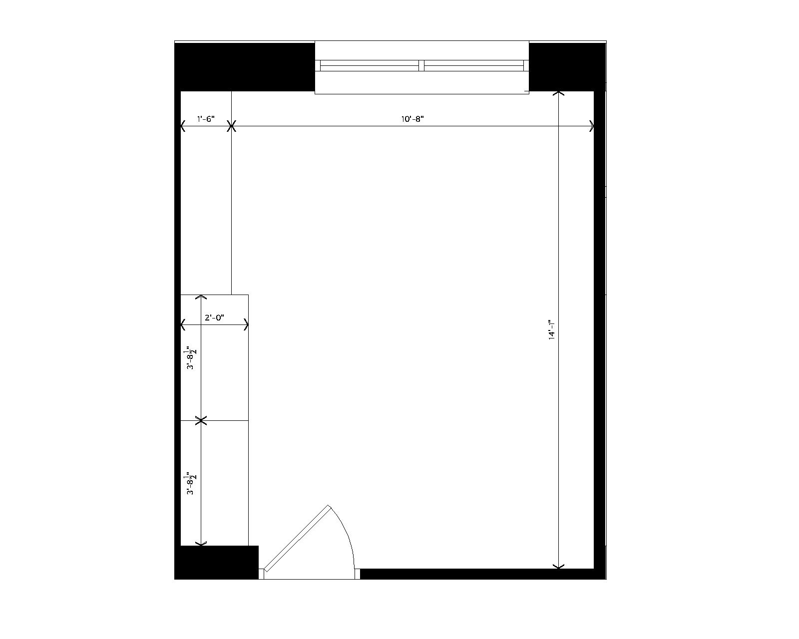 Kronshage Double room dimensions