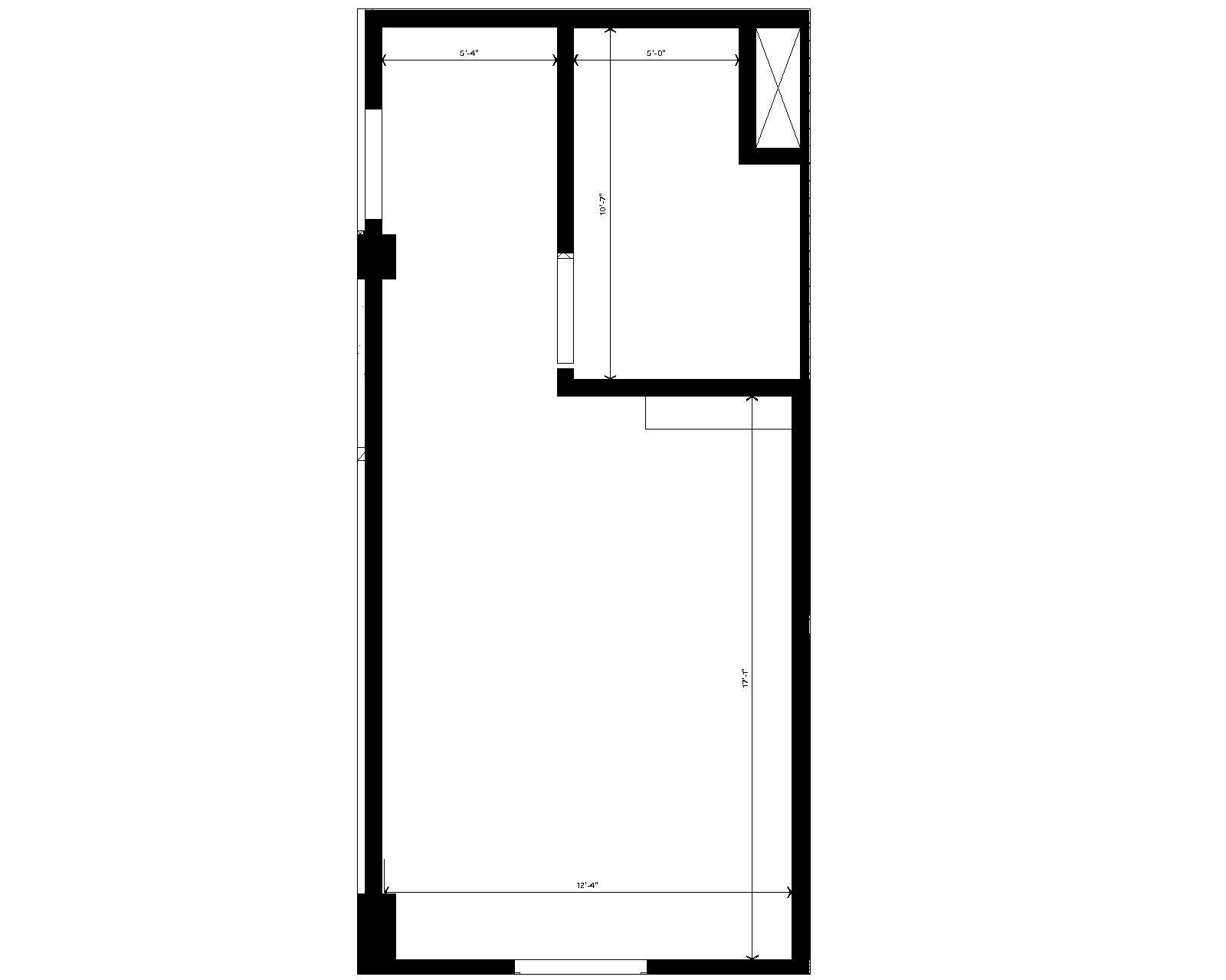 Ogg Double room dimensions