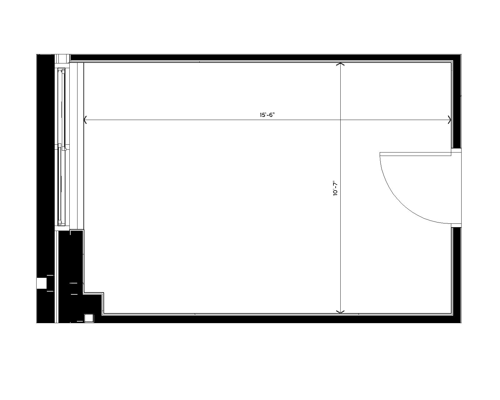 Sellery 11th Floor 2-Window Double room dimensions