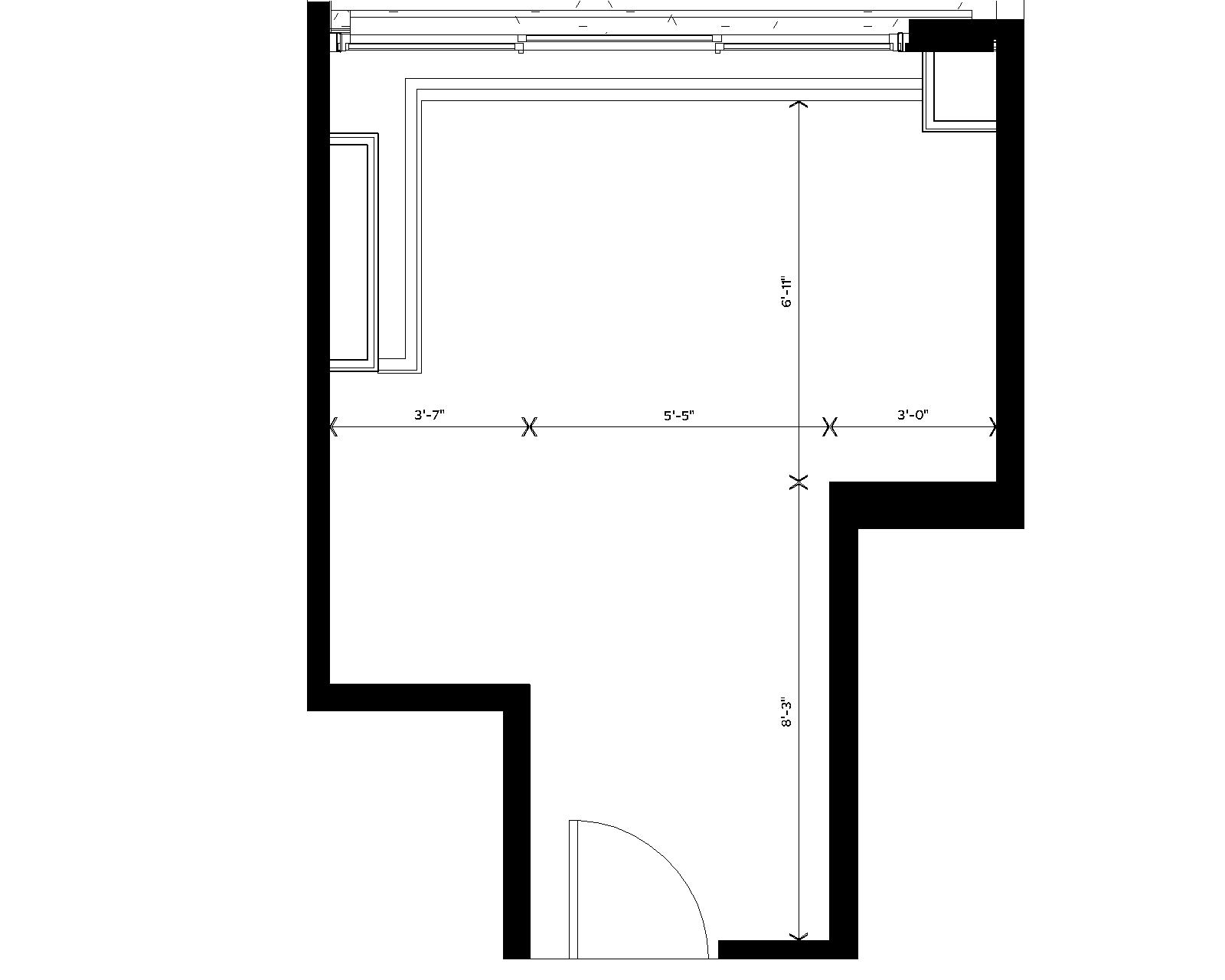 Sellery Single room dimensions