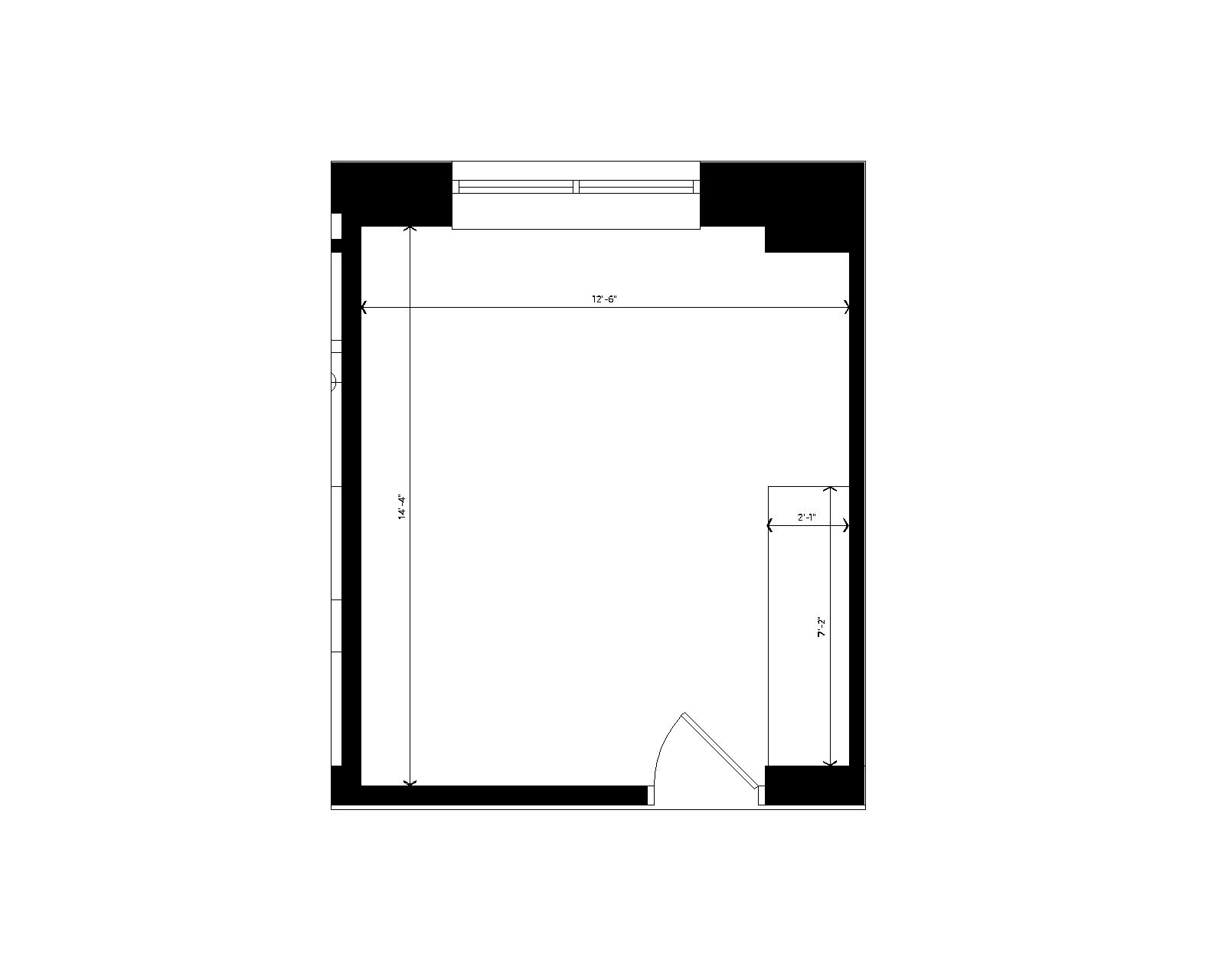 Slichter Double room dimensions