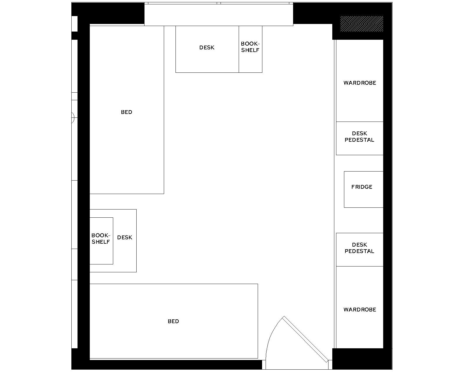 Slichter Double room furniture