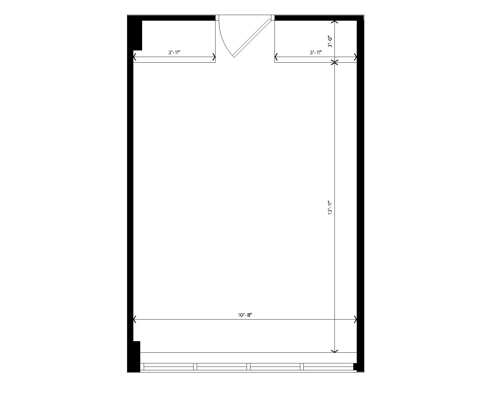 Sullivan Double room dimensions