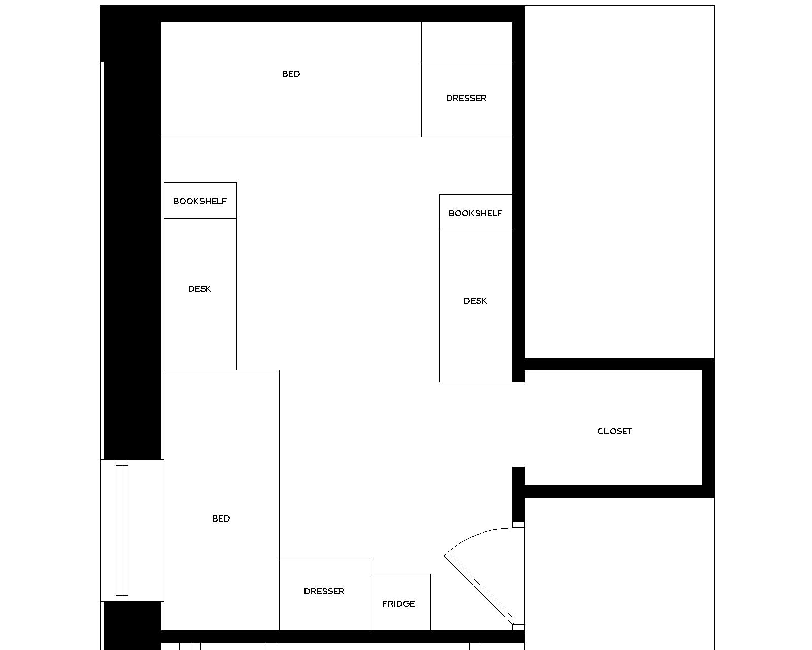 Tripp Double Type A room furniture