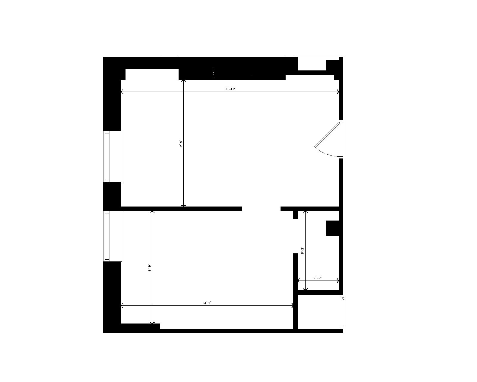 Tripp Triple 200 room dimensions