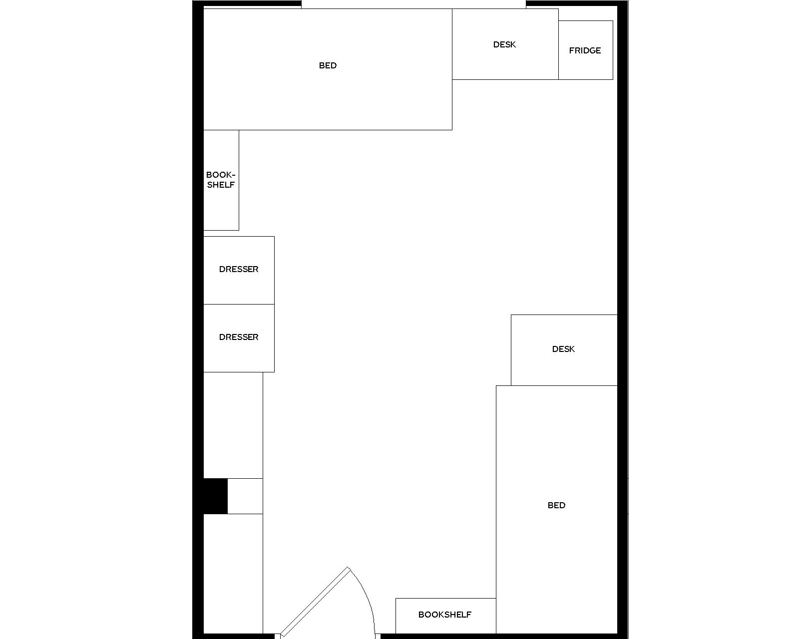 Waters Double room furniture