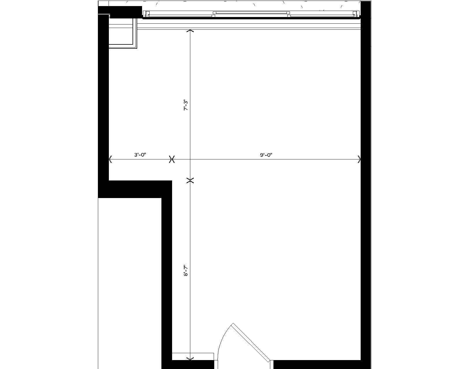 Witte 3-Window Double room dimensions