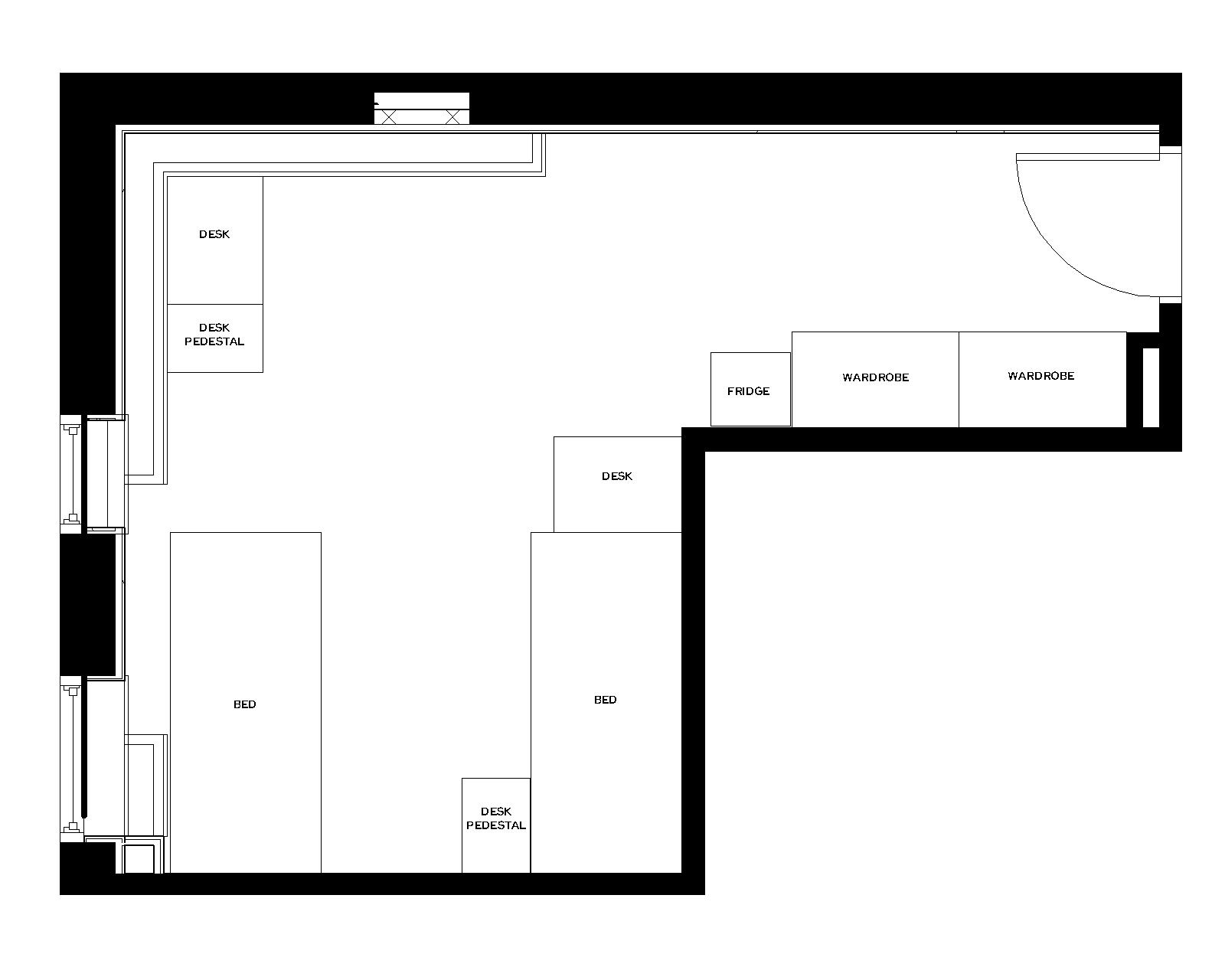 Witte Double -70 room furniture