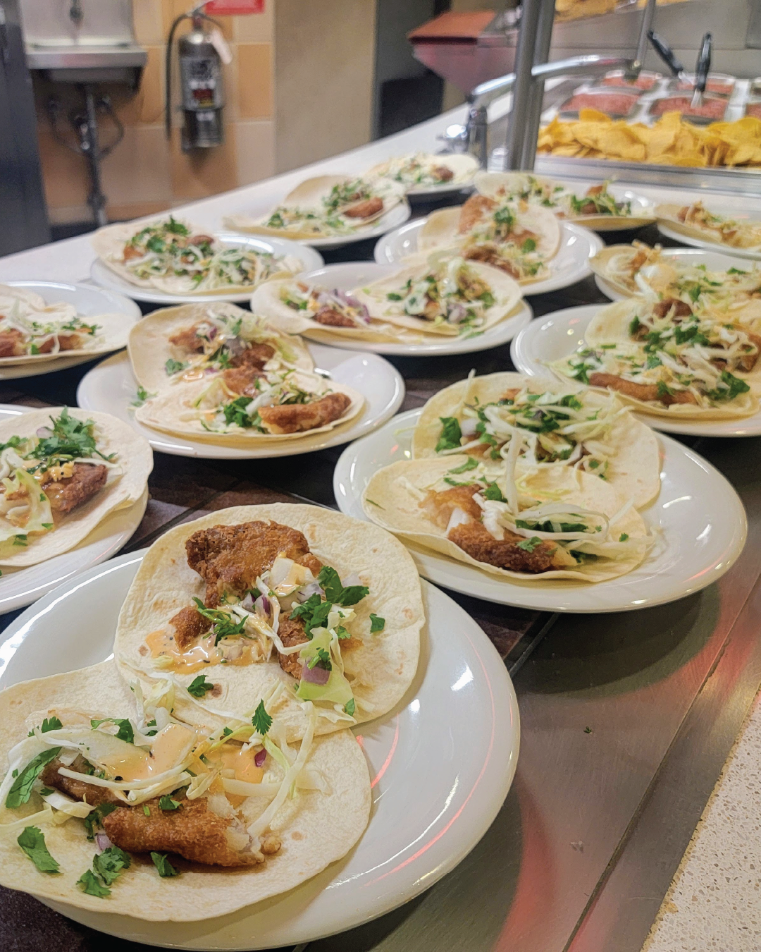 Badger Welcome Dinner Food