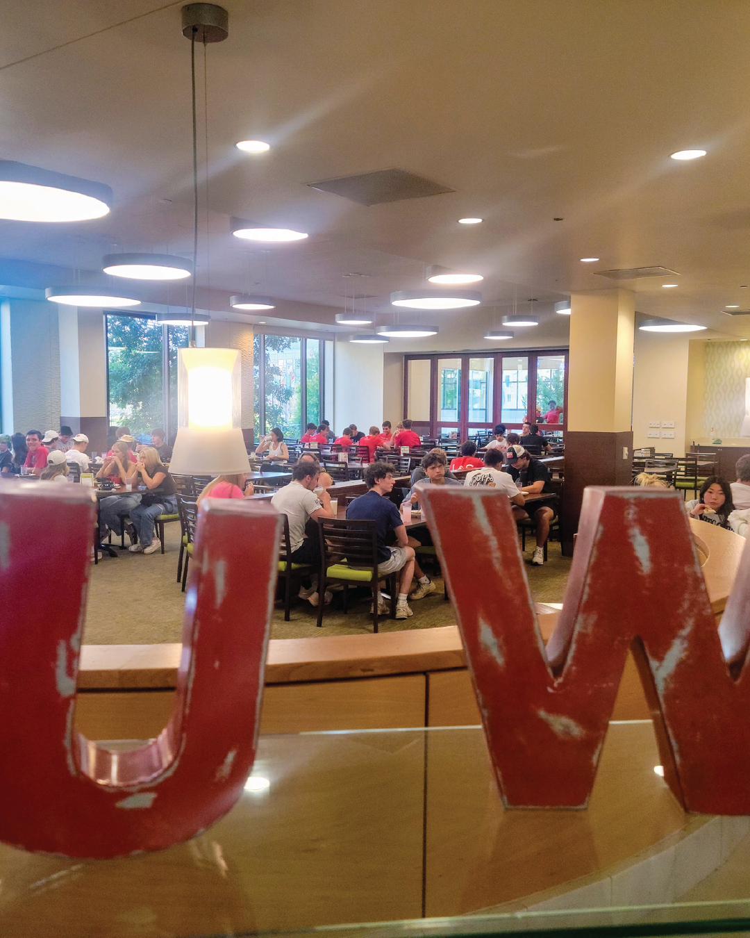 Badger Welcome Dinner Dining Area