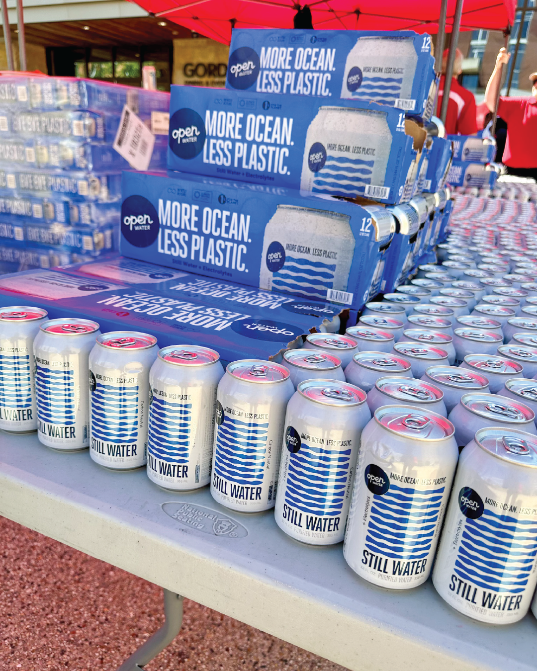 Convocation Lunch Canned Waters