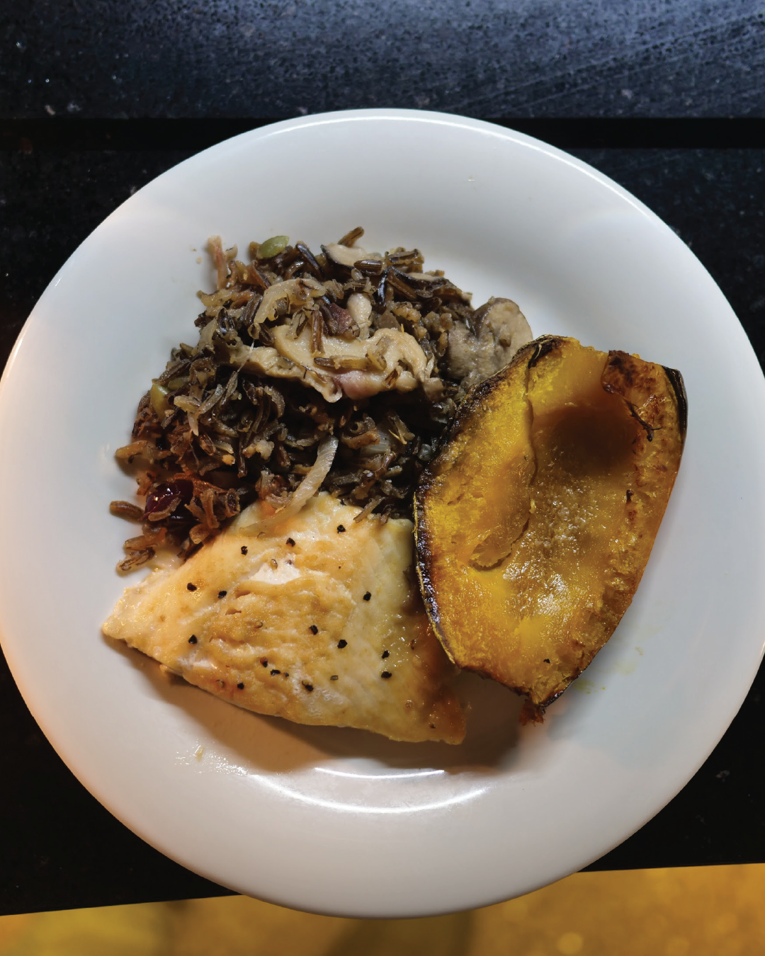 Indigenous Dinner Plate of Food