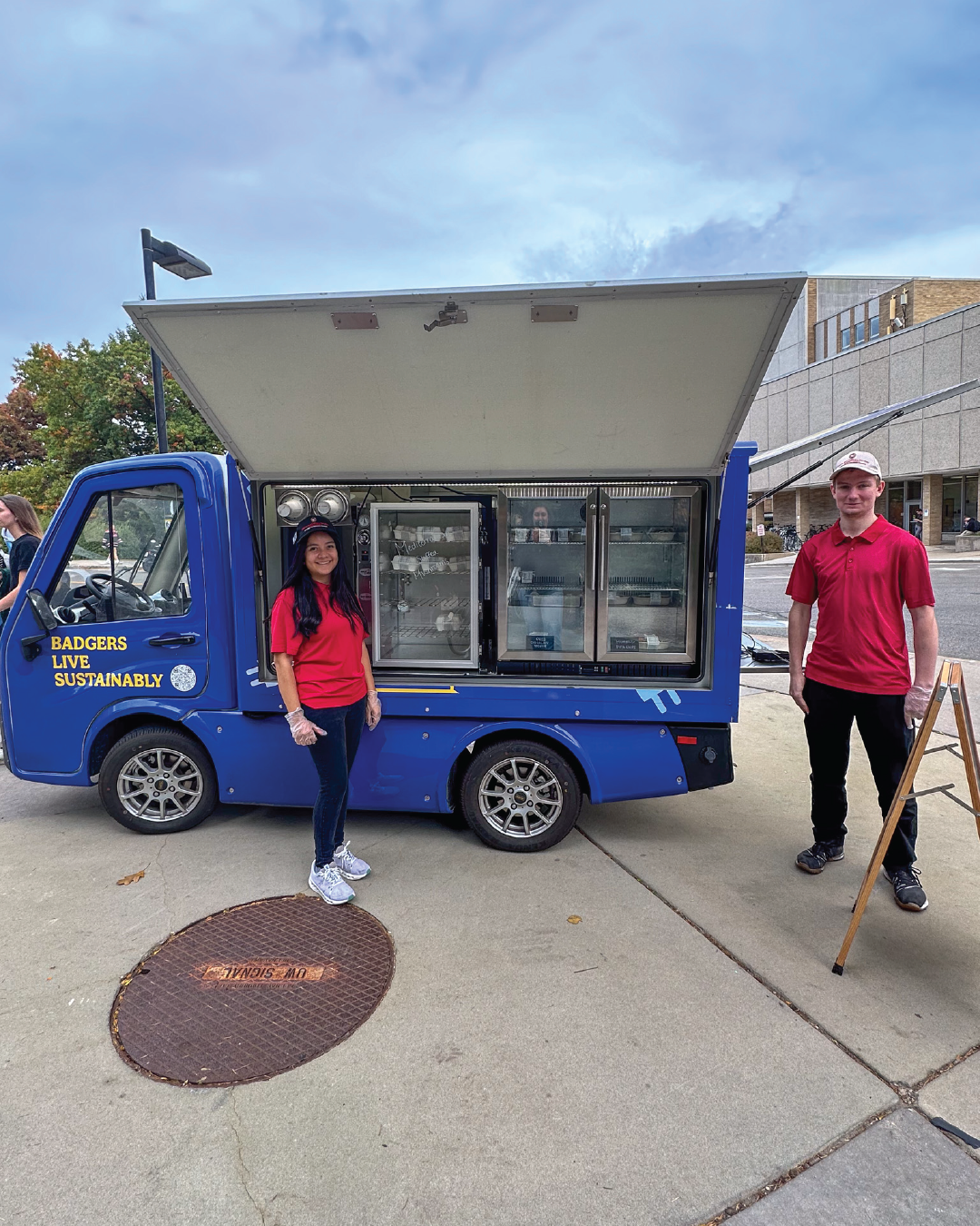 Simply Seasonal with Electric Eats Fall Pop-Up with staff