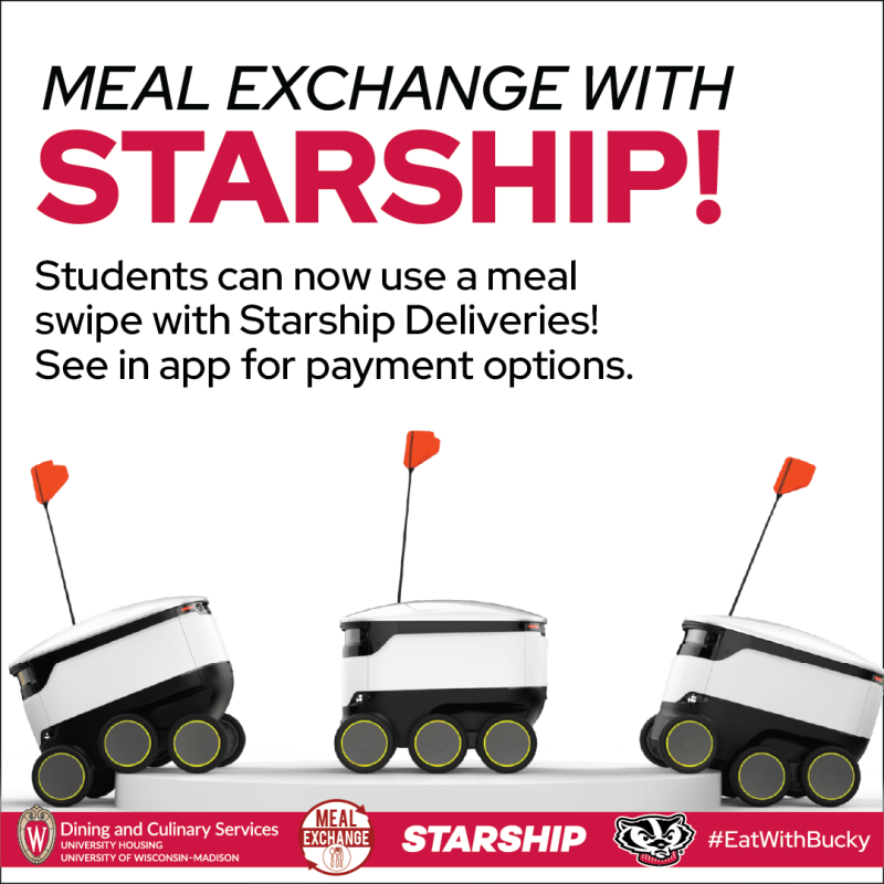 Starship with Meal Exchange square