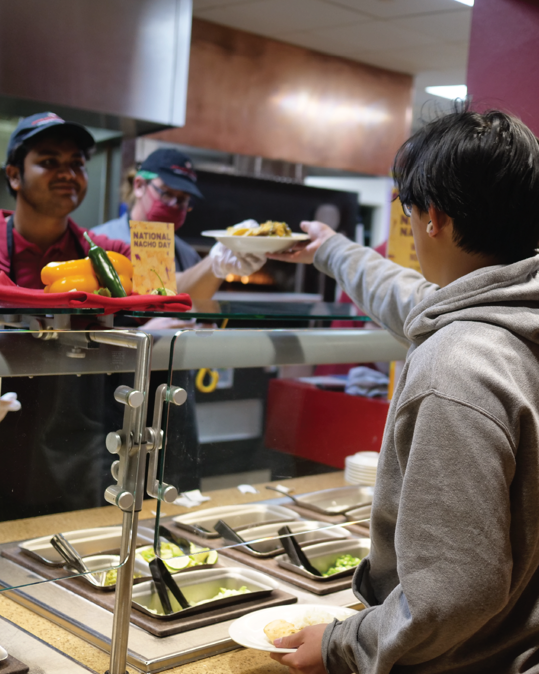 Build your own nacho bar