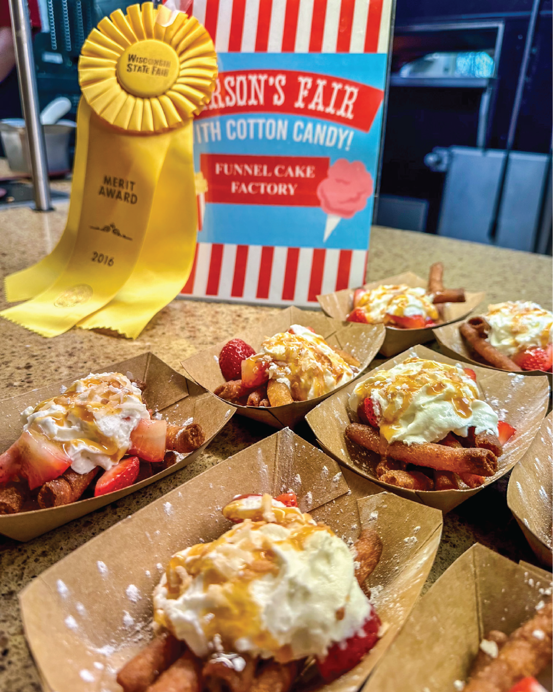 Funnel Cake Factory at Carson's Market for Carson's Fair
