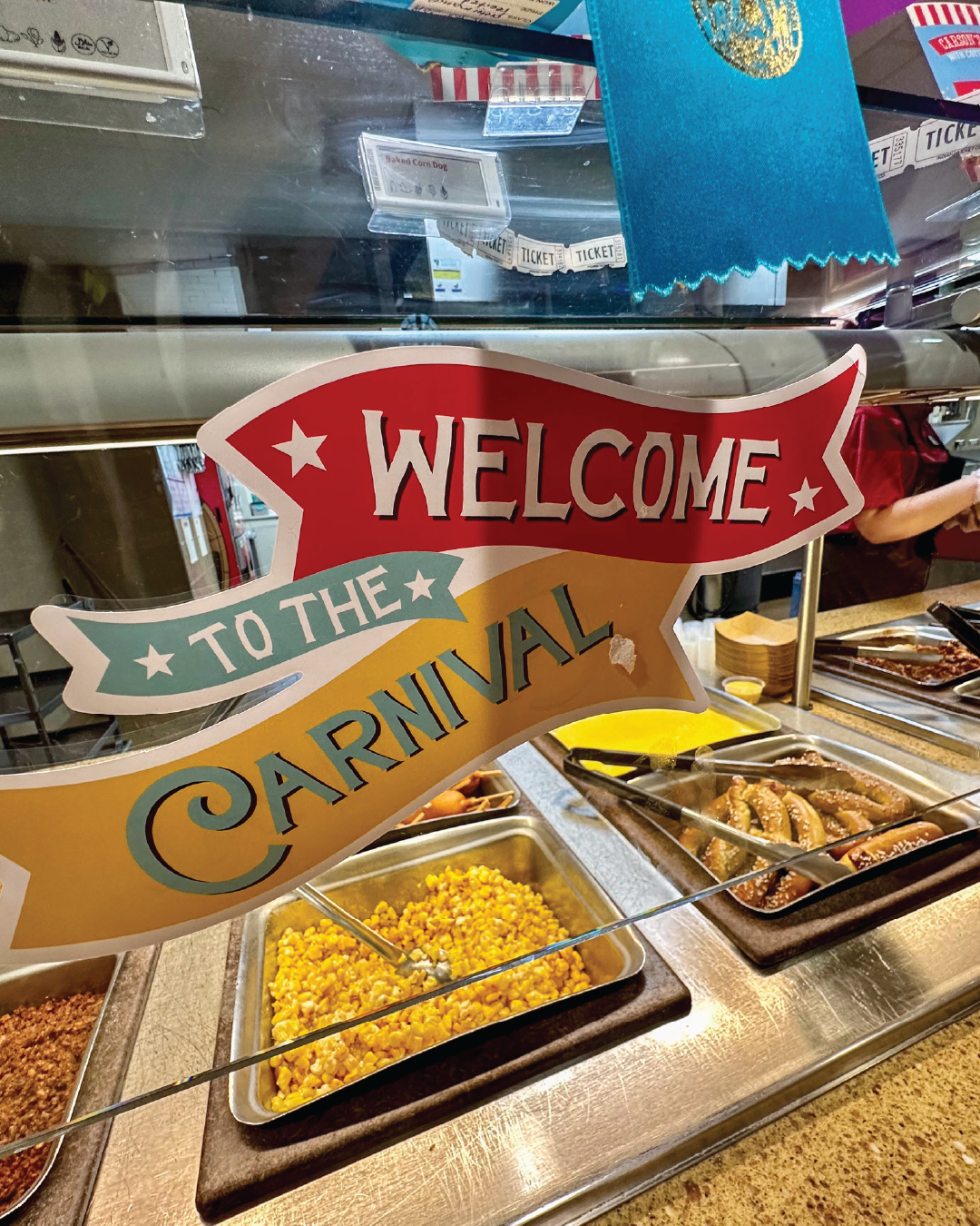 Carson's Market decor for Carson's Fair special event