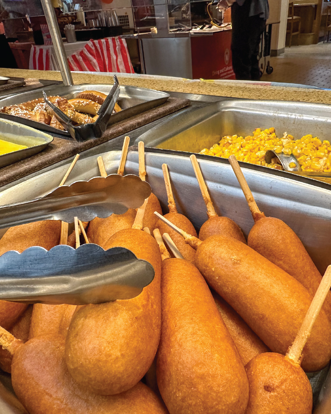 Corn Dogs at Carson's Market for Carson's Fair
