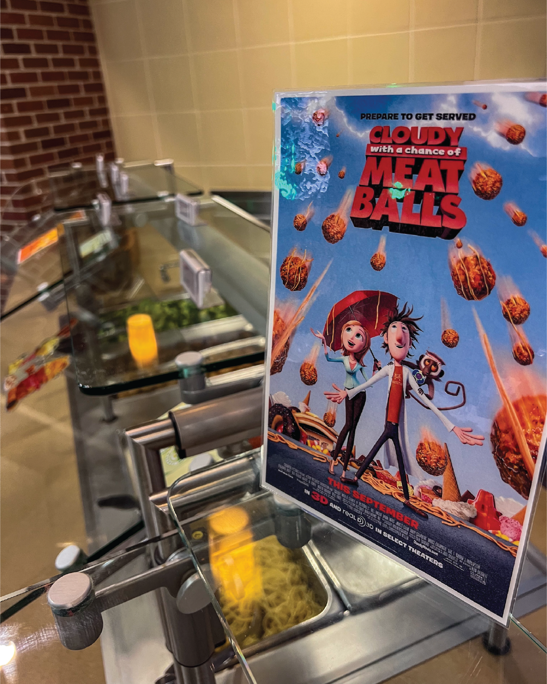 Special menu items at Dinner and a Movie event Gordon