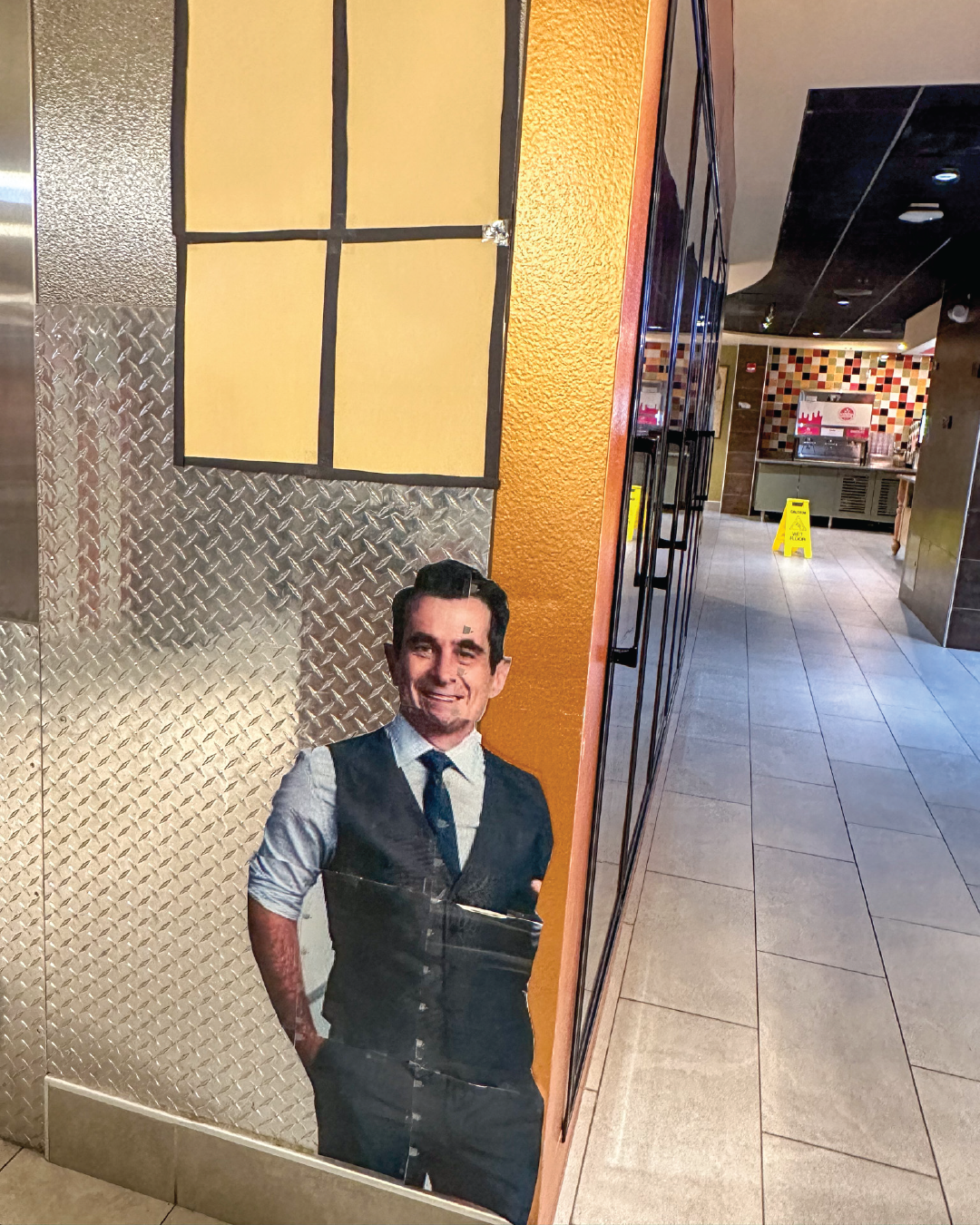 Modern Family Themed Dinner Decor