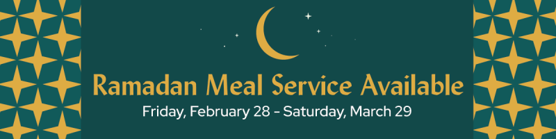 Ramadan Meal Service Available